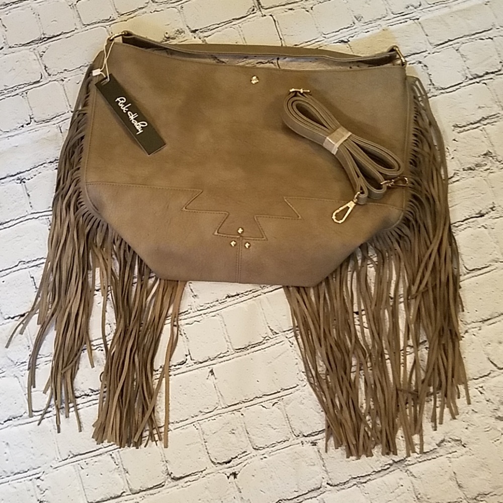 CLOSING Fink Haley Grey Hobo Fringe